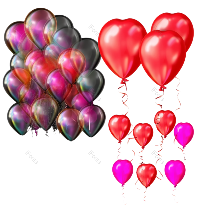 装饰图片,形状元素,节日PNG,狂欢节免抠素材